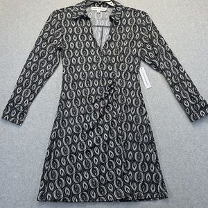 Emma & Michele black and grey dress NWT